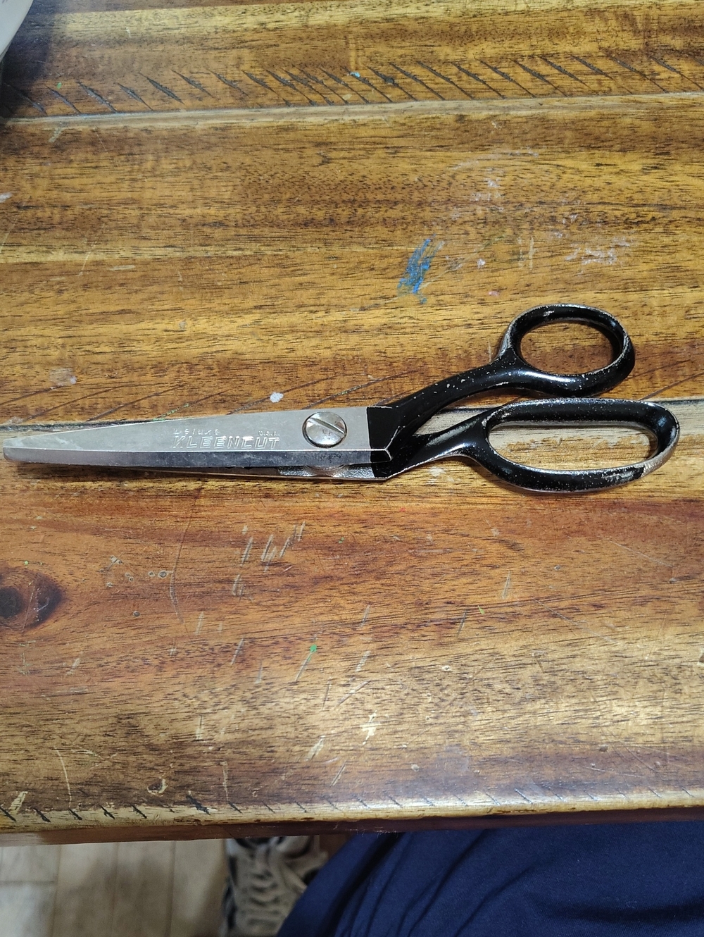 Kleencut Deluxe Pinking Shears-vintage Made In USA